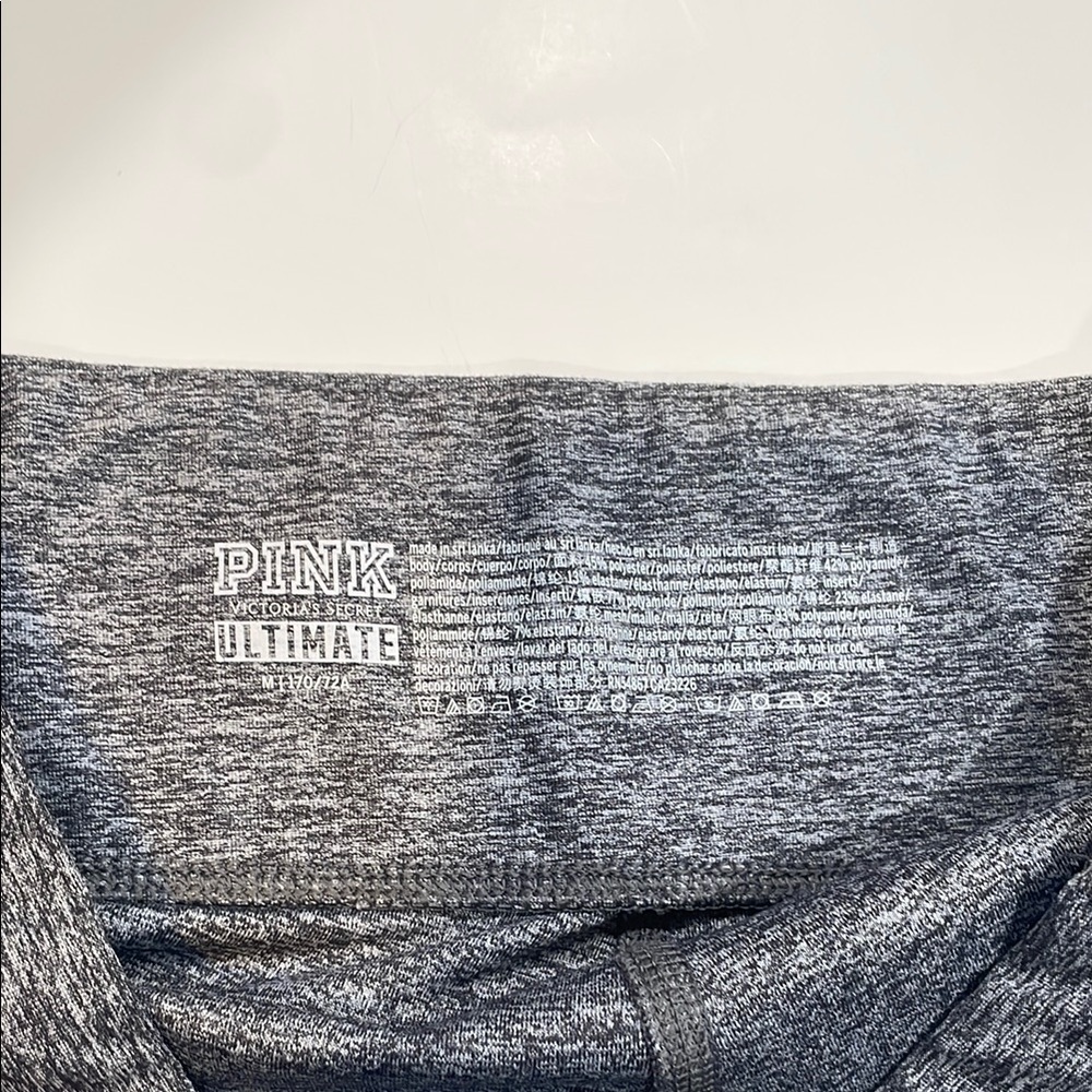 Gray and Black Athletic Leggings - Picture 2 of 6